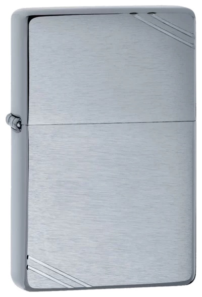 Zippo Vintage Chrome Streifen