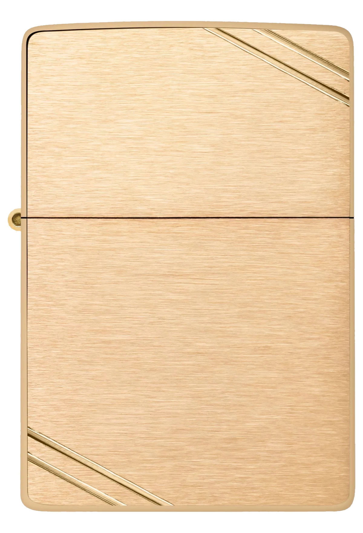 Zippo Vintage Brass Streifen – Bild 2