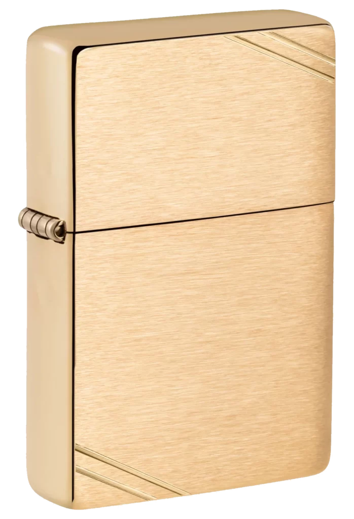 Zippo Vintage Brass Streifen