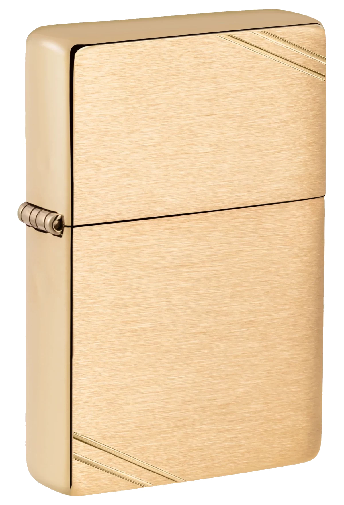 Zippo Vintage Brass Streifen