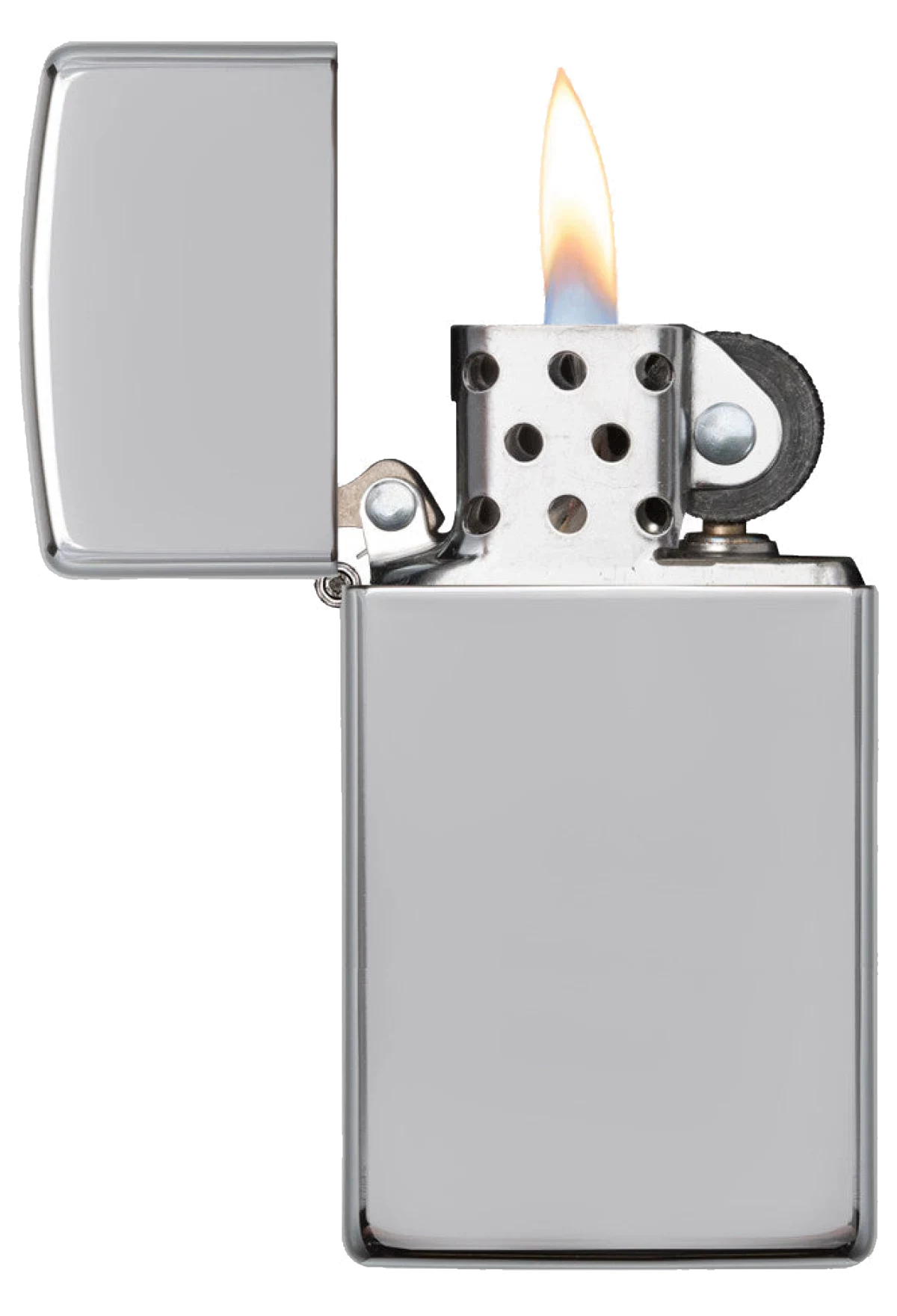 Zippo Chrome Polished Slim – Image 3