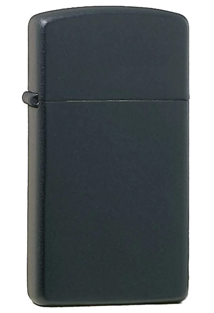 Zippo Black Matte Slim