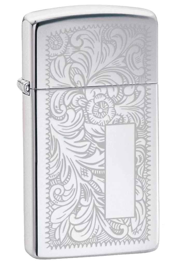 Zippo Venetian Chrome Slim