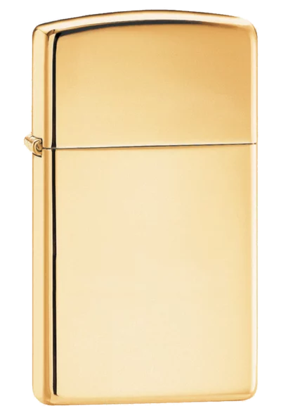 Zippo Brass Polished Slim