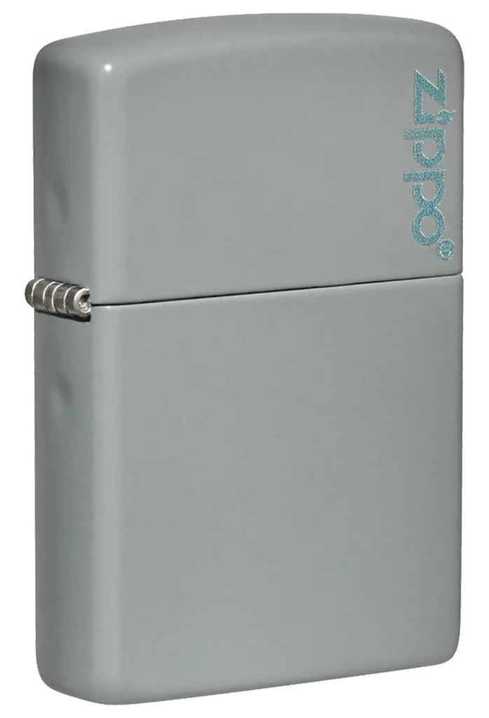 Zippo Flat Grey Zippo Logo