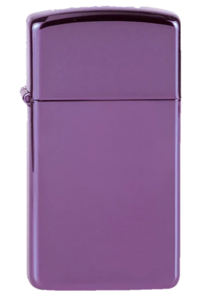 Zippo Slim Abyss High Polish Purple