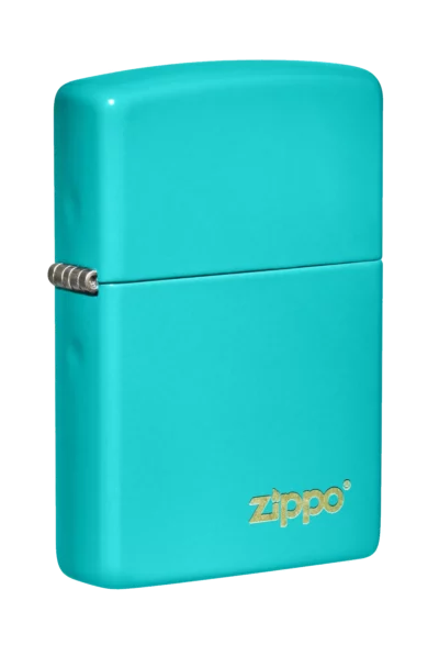 Zippo 49454 Flat Turquoise Laser