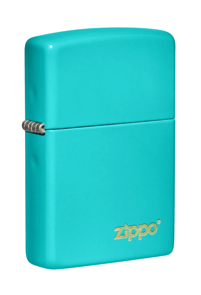 Zippo 49454 Flat Turquoise Laser