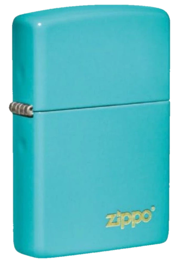 Zippo 49454 Flat Turquoise Laser