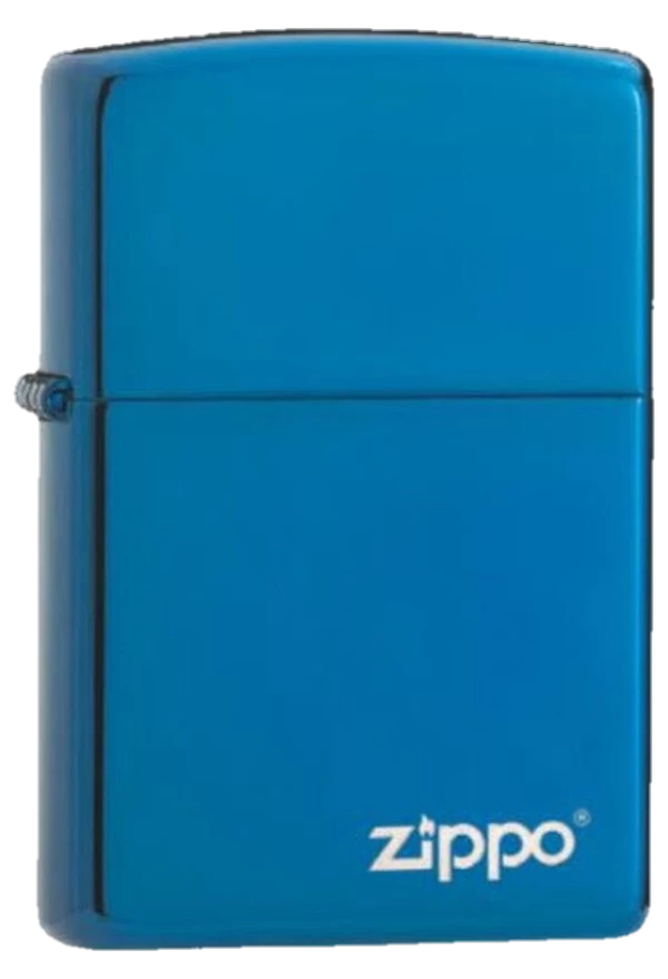 Zippo Sapphire with Logo