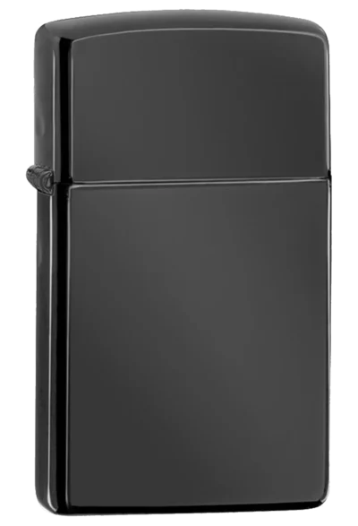 Zippo Slim Ebony High Polish Black
