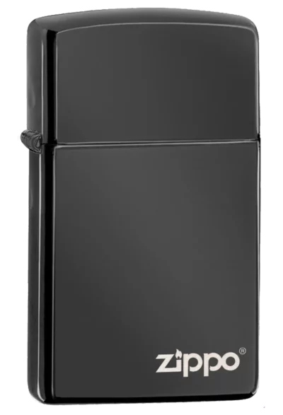 Zippo Slim Ebony Logo