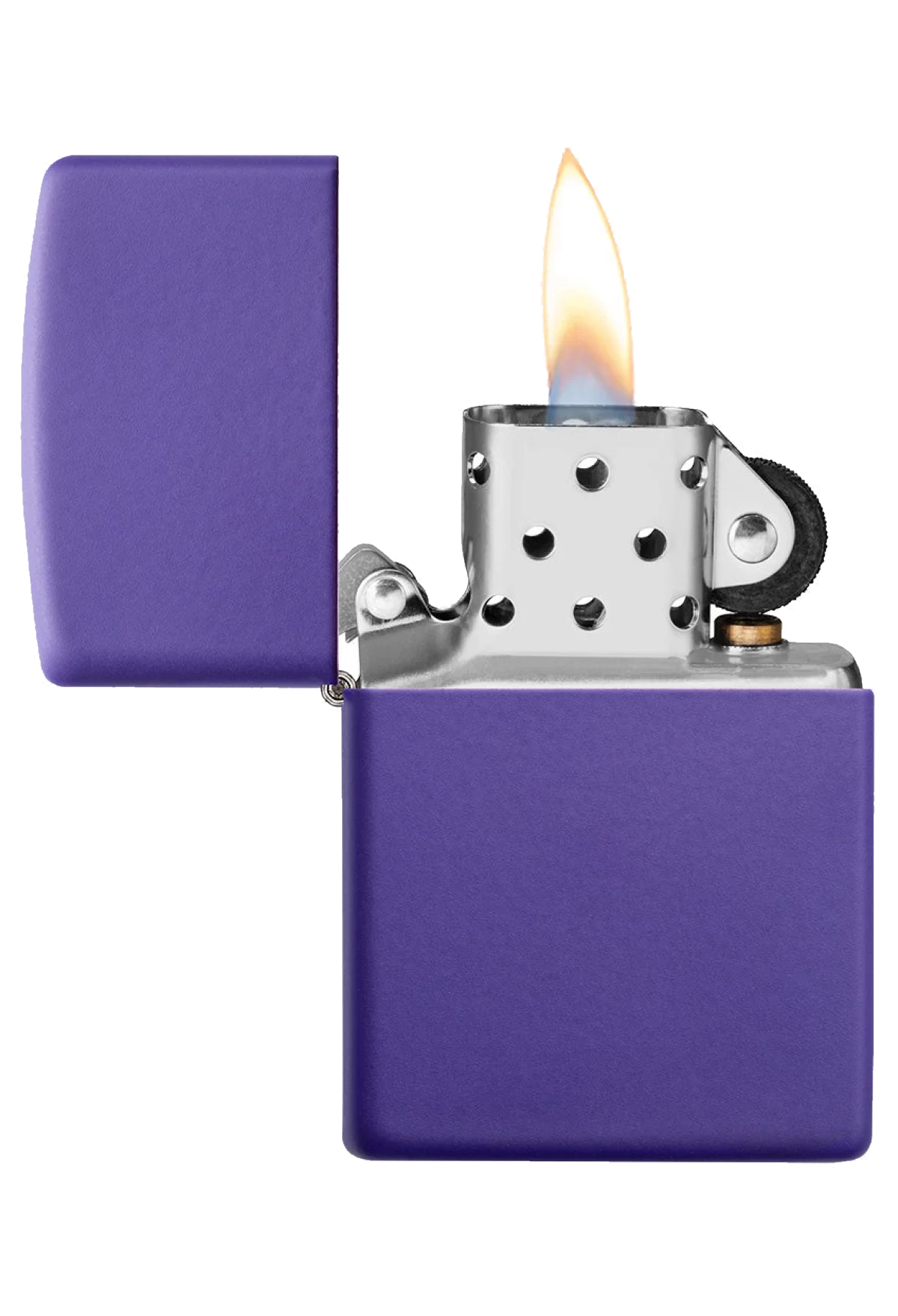 Zippo Regular Purple Matte – Image 3