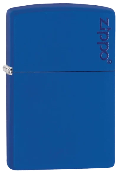 Zippo Royal Blue Matte Logo