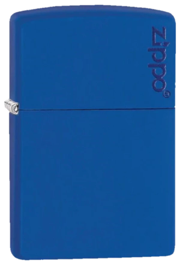 Zippo Royal Blue Matte Logo