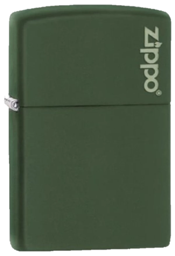 Zippo Green Matte with Logo