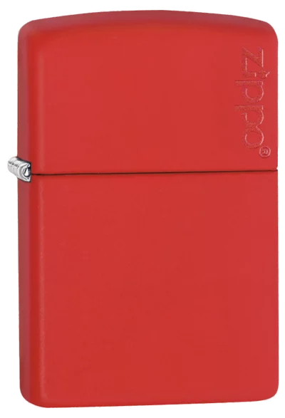 Zippo Red Matte Zippo Logo
