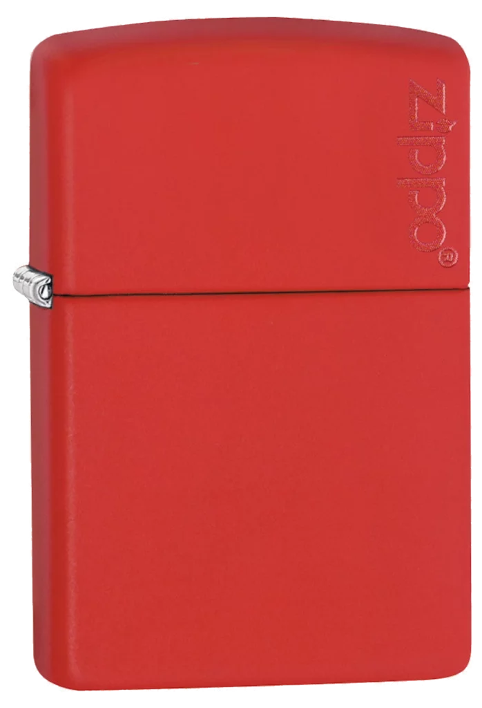 Zippo Red Matte Zippo Logo