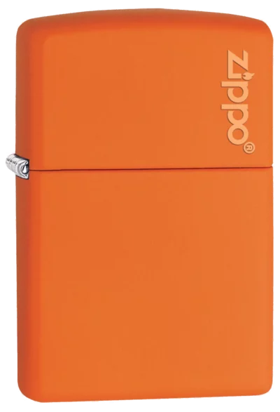 Zippo Orange With Zippo Logo
