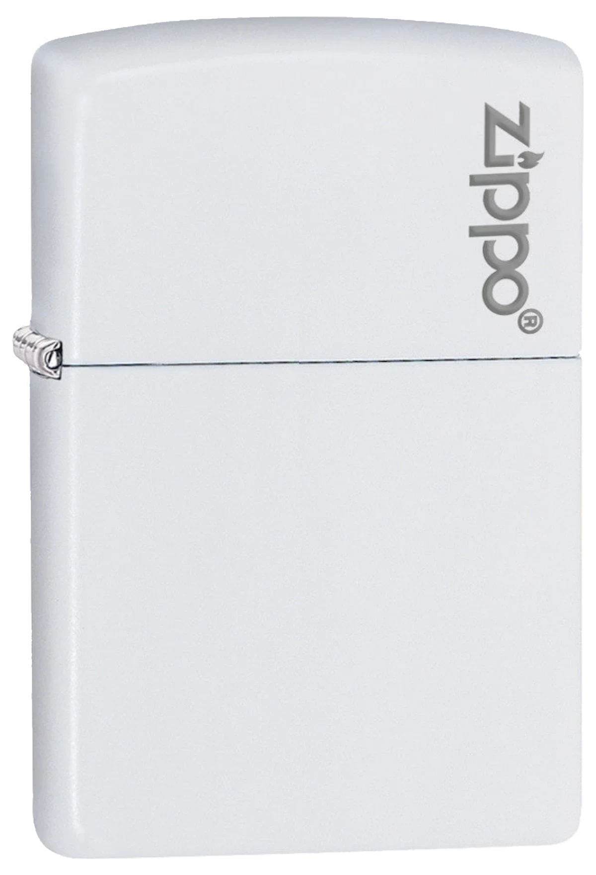 Zippo White With Zippo Logo