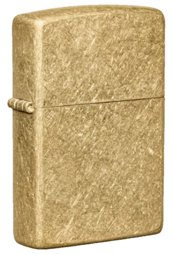 Zippo Regular Tumbled Brass