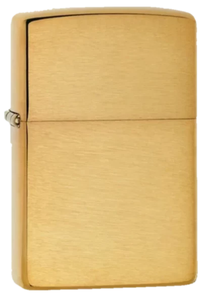 Zippo Brushed Brass Armor