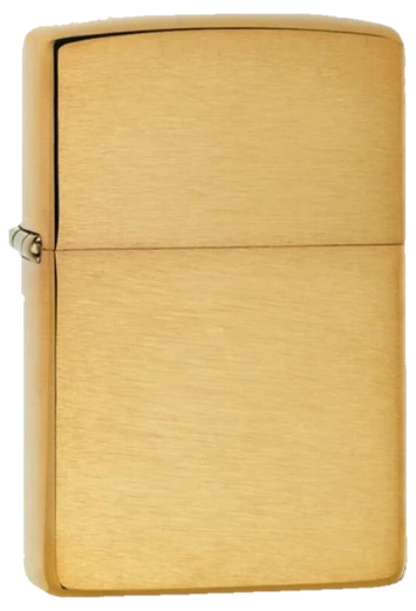 Zippo Brushed Brass Armor