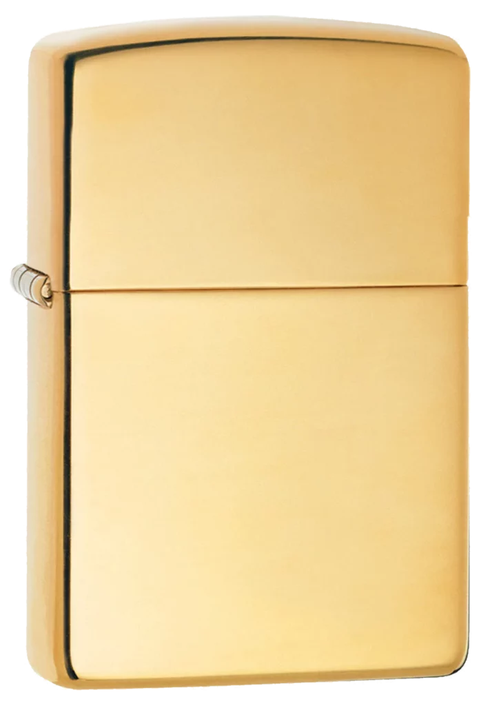 Zippo High Polish Brass Armor