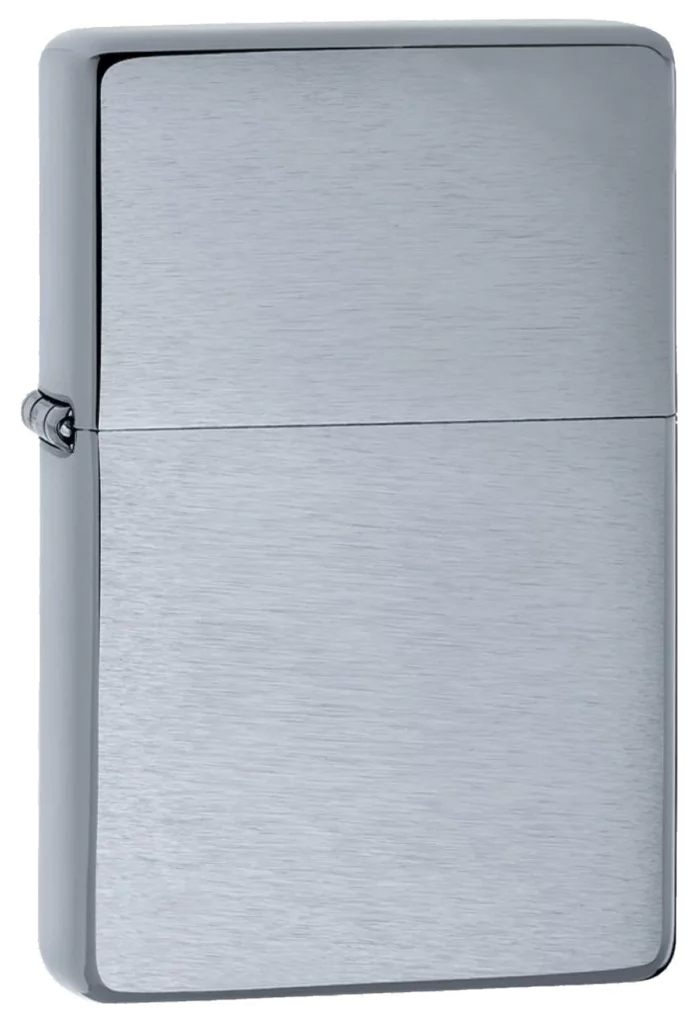 Zippo Vintage Brushed Chrome
