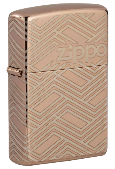 Zippo Abstract Laser Design