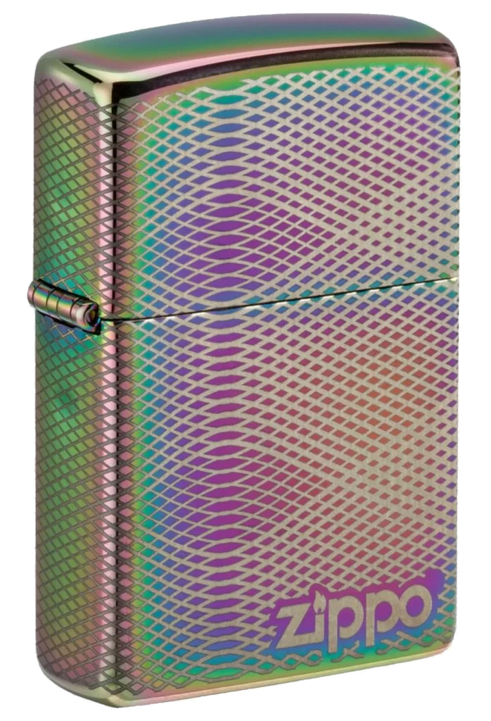 Zippo Illusion Line Pattern Design