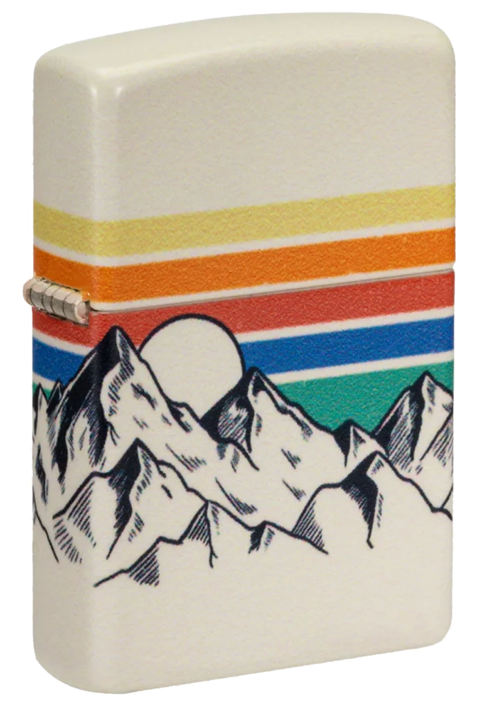 Zippo Mountain Design
