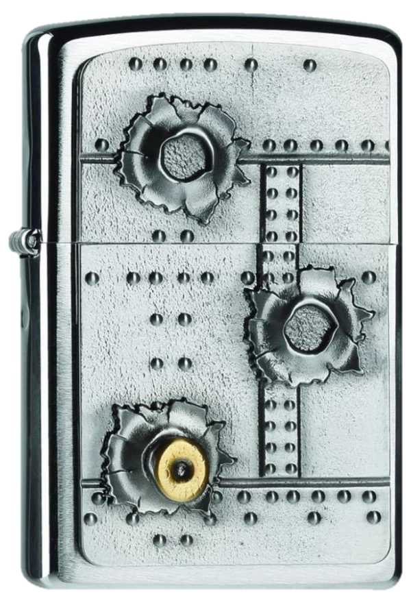 Zippo PL 200 Bullet Holes 3D
