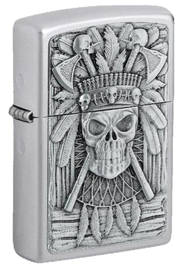 Zippo Indian Skull