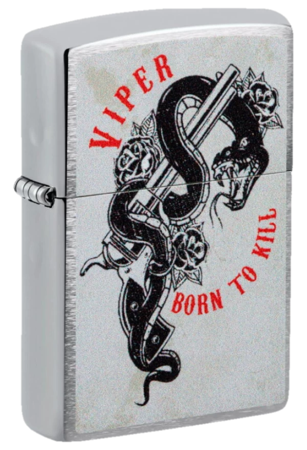 Zippo Viper Born To Kill Design