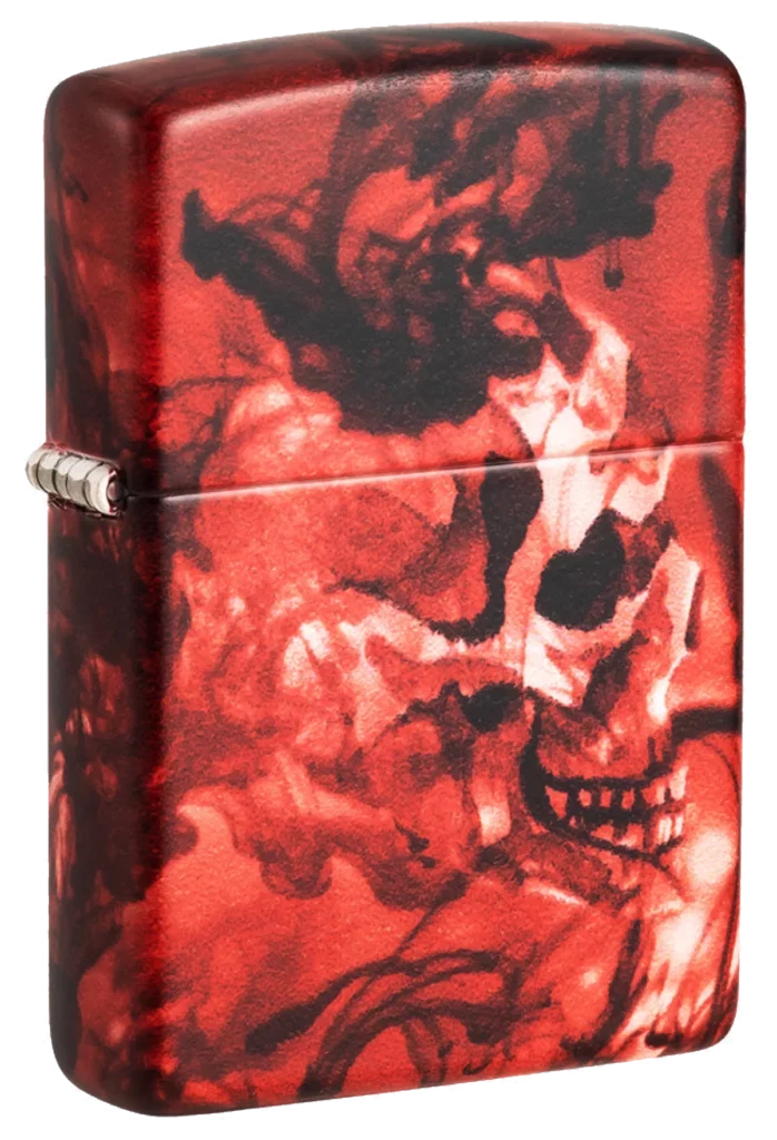 Zippo 49352 Spooky Skulls Design