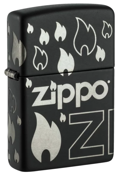 Zippo Flames and Logo Design