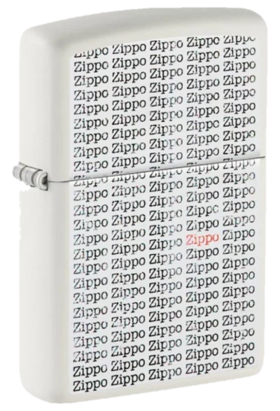 Zippo Repeating Logo Pattern Design