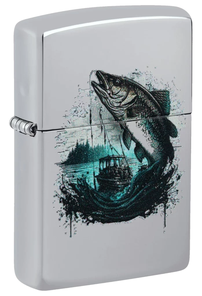 Zippo Fish and Boat Design