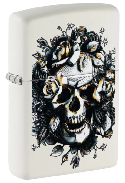 Zippo Skull and Roses