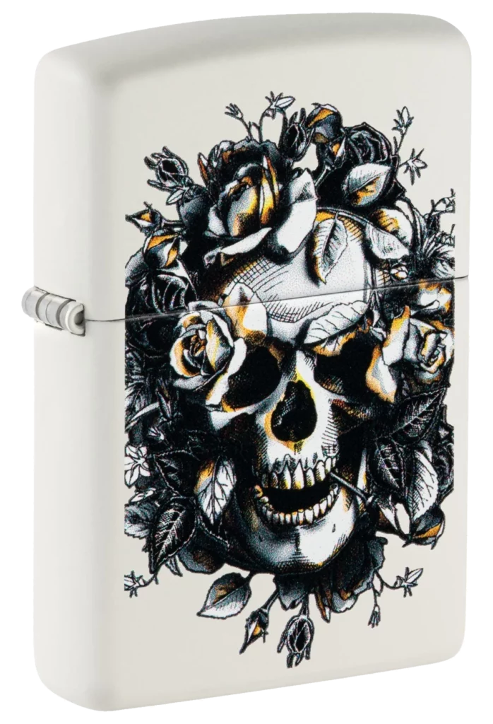 Zippo Skull and Roses