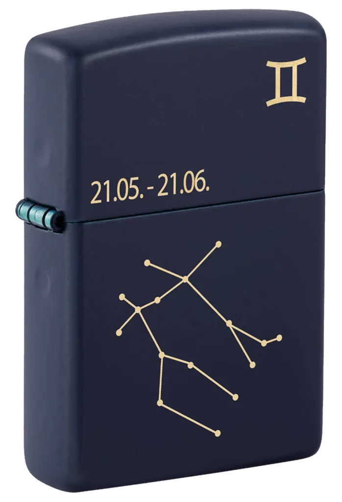 Zippo Zodiac Gemini Design