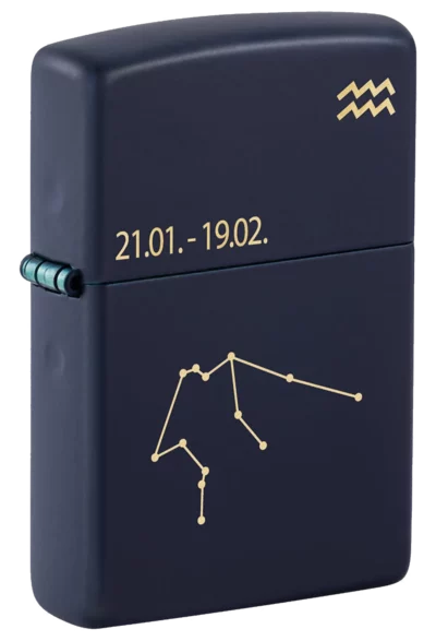 Zippo Zodiac Aquarius Design