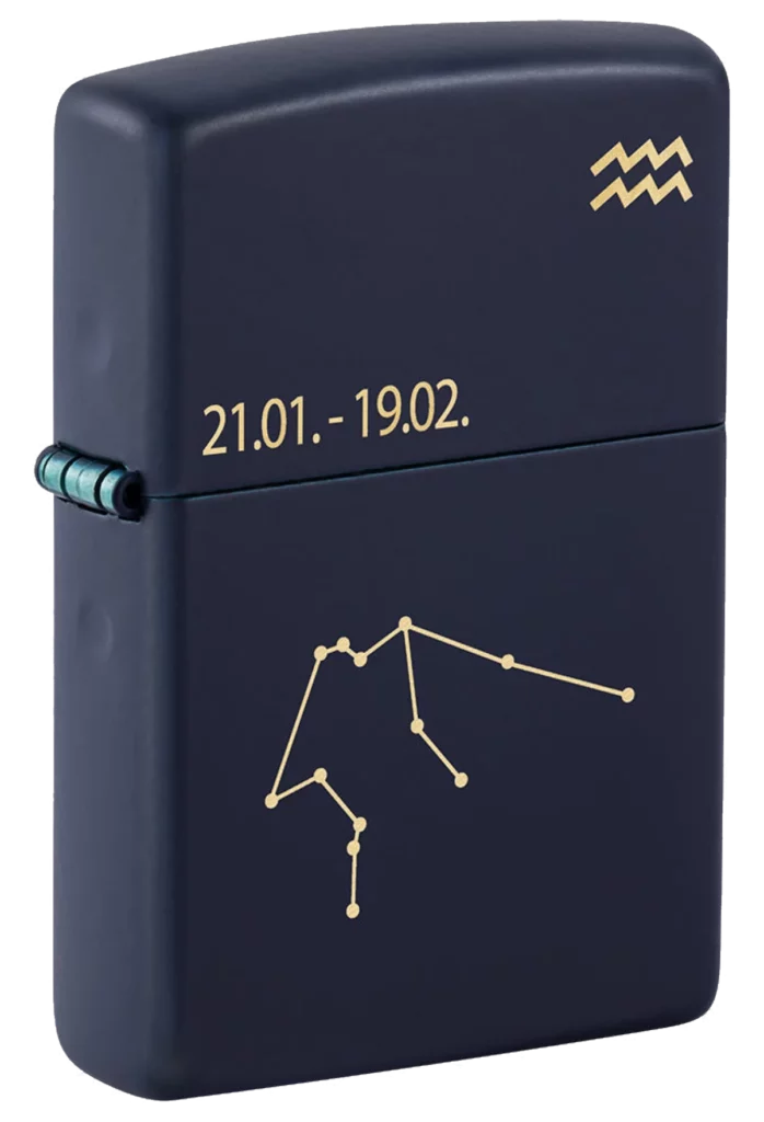 Zippo Zodiac Aquarius Design
