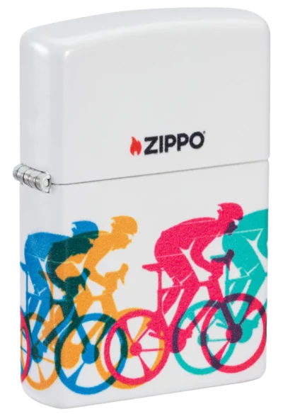 Zippo Cycling Silhouettes Design