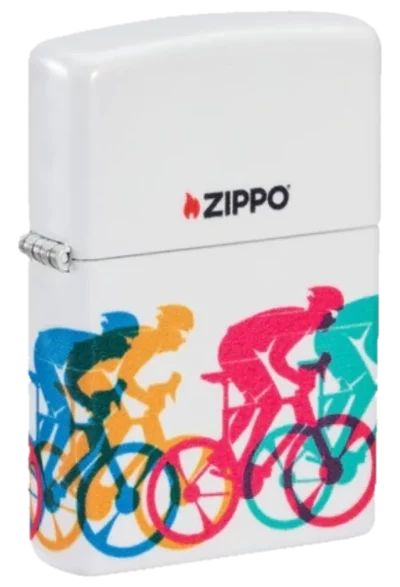 Zippo Cycling Silhouettes Design