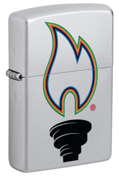 Zippo Rainbow Flame Torch Design