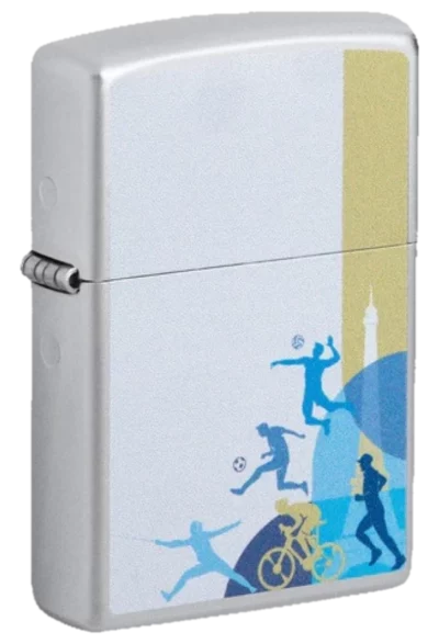 Zippo Olympia Athletes Design