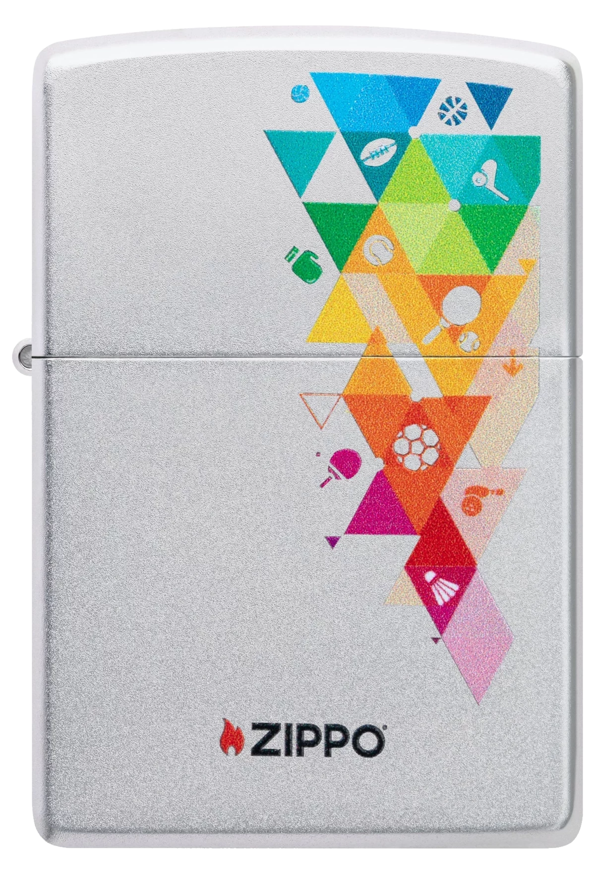 Zippo Olympia Sports Triangles Design – Bild 2
