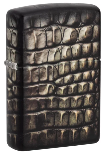 Zippo Alligator Skin Design